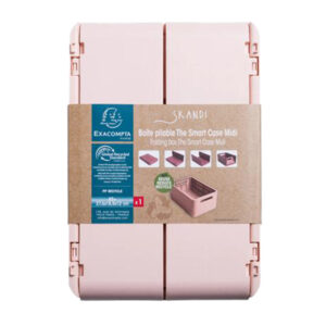 Scatola pieghevole The Smart Case midi Skandi  - 27,6 x 18,8 x 12 cm - nude - Exacompta - immagine 2