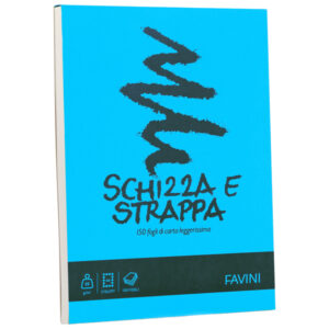 Blocco Schizza & Strappa - A3 - 297 x 420mm - 50gr - 150 fogli - Favini - immagine 2