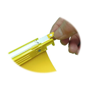 Cartella sospesa Joker - cassetto - interasse 33 cm - fondo V - 31,3 x 25 cm - giallo - Bertesi - immagine 4