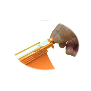 Cartella sospesa Joker - cassetto - interasse 33 cm - fondo V - 31,3 x 25 cm - arancio - Bertesi - immagine 4