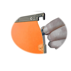 Cartella sospesa Joker - armadio - interasse 33 cm - fondo V - 33 x 28 cm - arancio - Bertesi - immagine 5