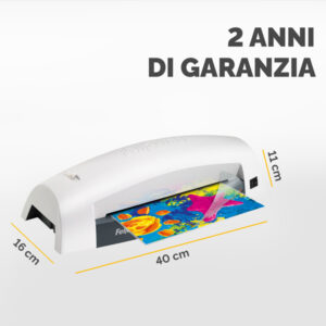 Plastificatrice Lunar A4 - a caldo - Fellowes - immagine 4