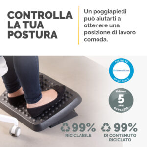 Poggiapiedi standard - Fellowes - immagine 4