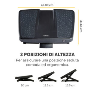 Poggiapiedi Ultimate Professional Series - Fellowes - immagine 2
