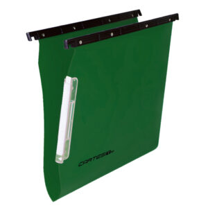 Cartella sospesa Cartesio PP - armadio - PPL - interasse 33 cm - fondo V - 32,6 x 28 cm - colori assortiti - Bertesi - immagine 5