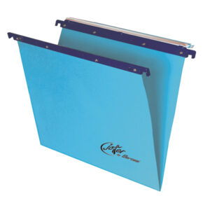 Cartelle sospese Joker - cassetto - interasse 39 cm - fondo V - 37 x 25 cm - colori assortiti - Bertesi - conf. 10 pezzi - immagine 3
