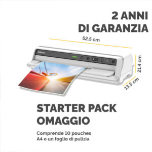 Plastificatrice Venus  - A3 - caldo/freddo - Fellowes - immagine 5
