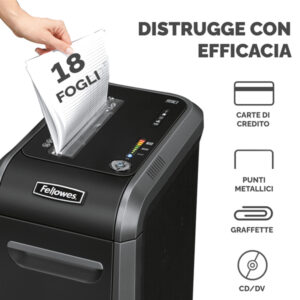 Distruggidocumenti 99CI - a frammenti - Fellowes - immagine 3
