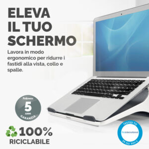 Supporto notebook I-Spire - bianco - Fellowes - immagine 3