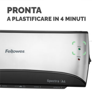 Plastificatrice Spectra - A4 - a caldo - Fellowes - immagine 2