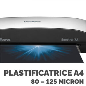 Plastificatrice Spectra - A4 - a caldo - Fellowes - immagine 3
