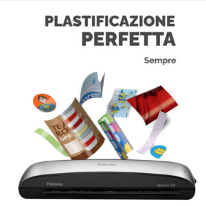 Plastificatrice Spectra - A3 - a caldo - Fellowes - immagine 4