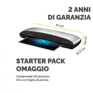 Plastificatrice Spectra - A3 - a caldo - Fellowes - immagine 5