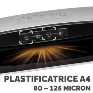 Plastificatrice Saturn 3I - A4 - a caldo - Fellowes - immagine 3
