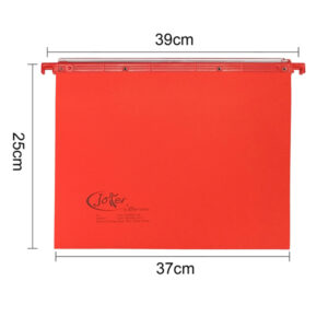 Cartella sospesa Joker - cassetto - interasse 39 cm - fondo U - 37 x 25 cm - rosso - Bertesi - immagine 2