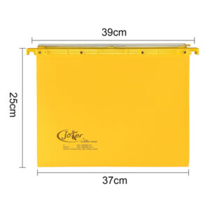 Cartella sospesa Joker - cassetto - interasse 39 cm - fondo U - 37 x 25 cm - giallo - Bertesi - immagine 2