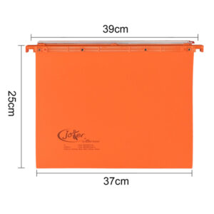 Cartella sospesa Joker - cassetto - interasse 39 cm - fondo U - 37 x 25 cm - arancio - Bertesi - immagine 2