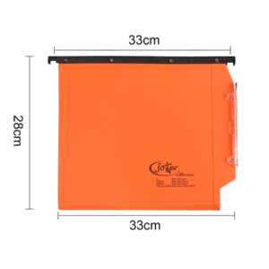 Cartella sospesa Joker - armadio - interasse 33 cm - fondo U - 33 x 28 cm - arancio - Bertesi - immagine 2