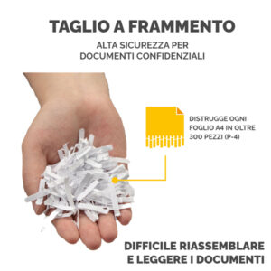Distruggidocumenti 79CI - a frammenti - 23L - Fellowes - immagine 4