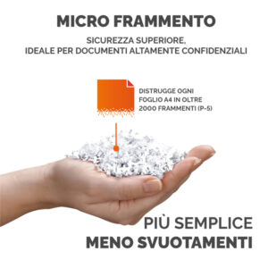 Distruggidocumenti LX-201 - a microframmenti - nero - Fellowes - immagine 4