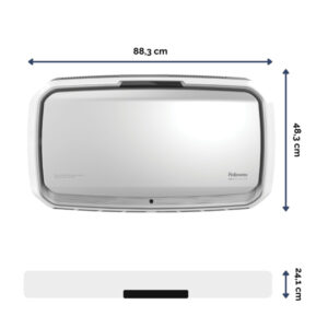 Purificatore aria aeramax pro IV muro 130mq - Fellowes - immagine 2