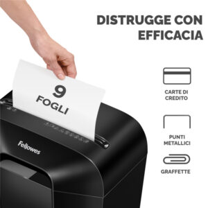 Distruggidocumenti LX 50 - a frammenti - Fellowes - immagine 3