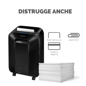 Distruggidocumenti LX 200 - a frammenti - Fellowes - immagine 4