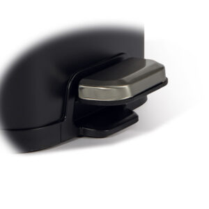 Bidone Pico - con pedale e vaschetta - 6 L - nero satinato - Perfetto - immagine 4