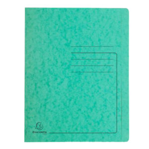 Cartella ad aghi - verde - Exacompta - 25 pezzi - immagine 1