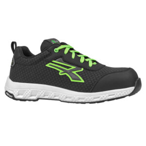 Calzatura di sicurezza Mitch Red Ego S3S ESD - numero 36 - nero/verde - U-Power - immagine 1