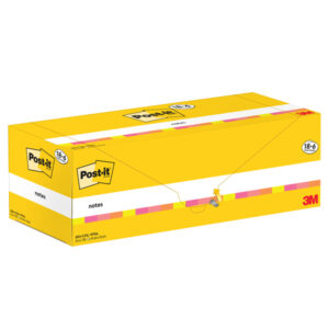 Blocco foglietti Post-it Super Sticky - 654-COL-VP24 - 76  x 76 mm - colori assortiti - 90 fogli - Post-it - conf. 24 blocchi - immagine 3
