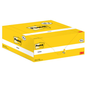 Blocco foglietti Post-it Notes - 653-CY-VP24 - 38 x 51 mm - giallo Canary - 100 fogli - Post-it - conf. 24 blocchi - immagine 3