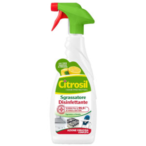 Disinfettante sgrassatore - disinfettante - virucida - limone - trigger da 650 ml - Citrosil - immagine 1