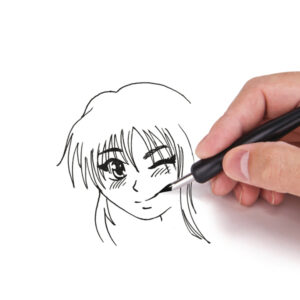 Set scrittura Manga - 1 portapennino+5pennini+inchiostro - Dom - immagine 2