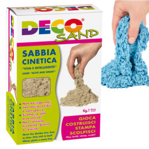 Sabbia cinetica Deco Sand - 1 kg - azzurro - Deco - immagine 1