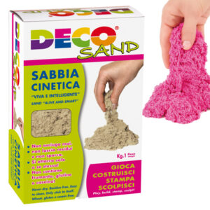 Sabbia cinetica Deco Sand - 1 kg - fucsia - Deco - immagine 1