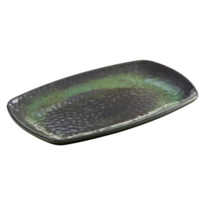 Piatto rettangolare Linea Amazzonia - 23,5 x 15 x 2,5 cm - melamina - Leone - immagine 1