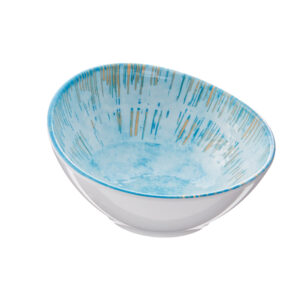 Ciotola Linea Oceano - diametro 14,5 x 14,2 x 7 cm - melamina - Leone - immagine 1