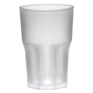 Bicchiere Granity - 400 ml - PP - satinato - Leone - conf. 5 pezzi - immagine 1