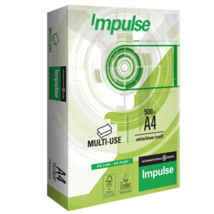 Carta fotocopie - A4 - 75 gr - bianco - Impulse 75 - conf. 500 fogli - ordine drop max 25 risme - immagine 1