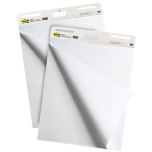 Blocco da parete Super Sticky - 559 - 30 fogli - 63,5 x 77,5 cm - bianco - Post-it - immagine 1