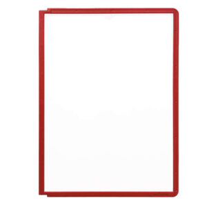 Pannelli di ricambio Sherpa per leggii Vario - rosso - Durable - conf. 5 pezzi - immagine 2