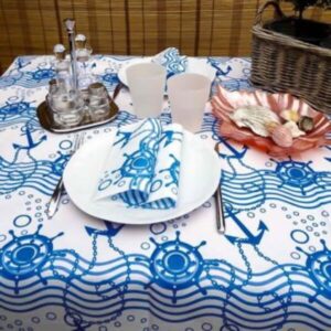 Tovaglie monouso 100×100 cm Mare 1 airlaid - immagine 1